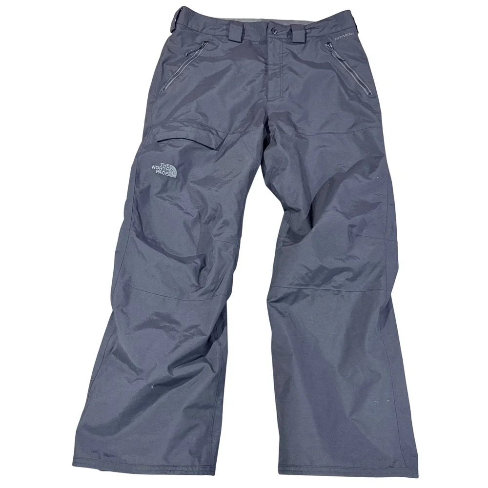 The North Face‎ DryVent Snow Pants Mens M Gray Waterproof Ski Snowboard NF0A3LVH